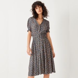 NWOT Sessun Madoura Dress Yaquiz Print L